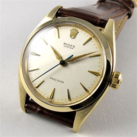 rolex oyster precision gold|Rolex precision watches 1960s.